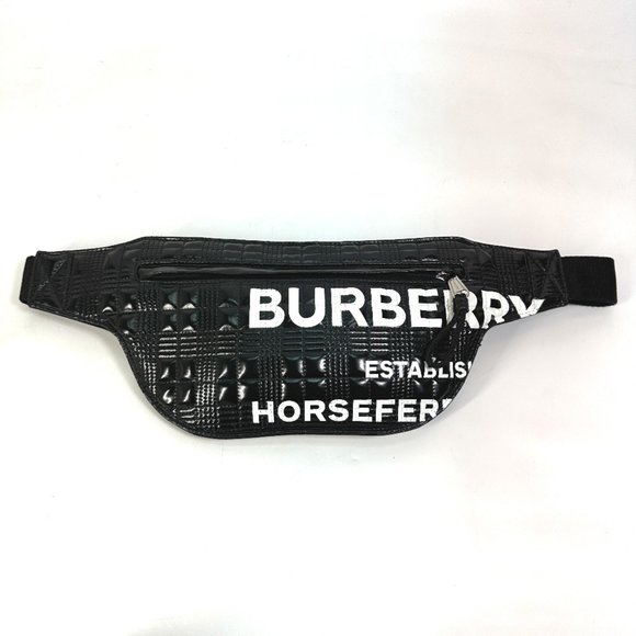 BURBERRY Black Fanny Pack - Picture 1 of 10
